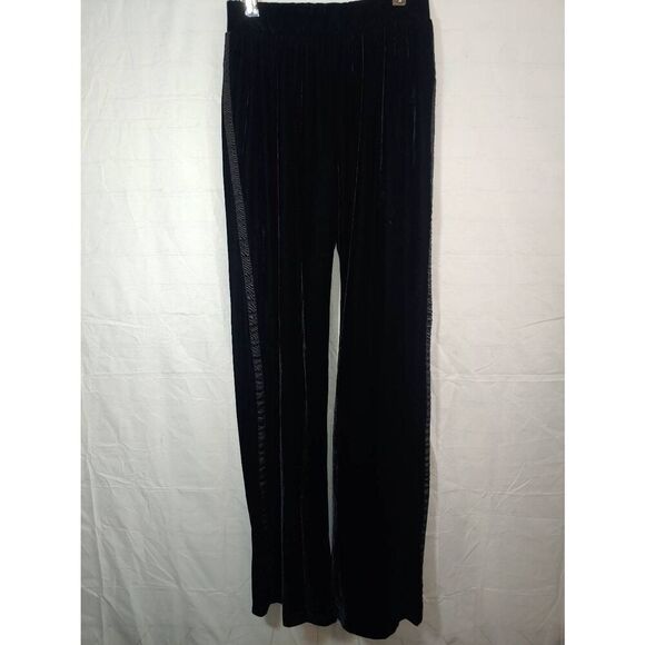 Serena Williams Women's Size Small Black Velour Pants - Picture 3 of 6